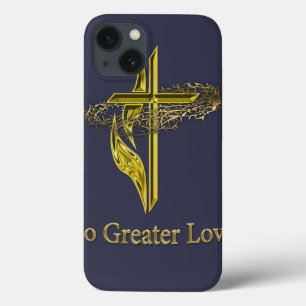 Etui iPhone 13 Croix chrétienne