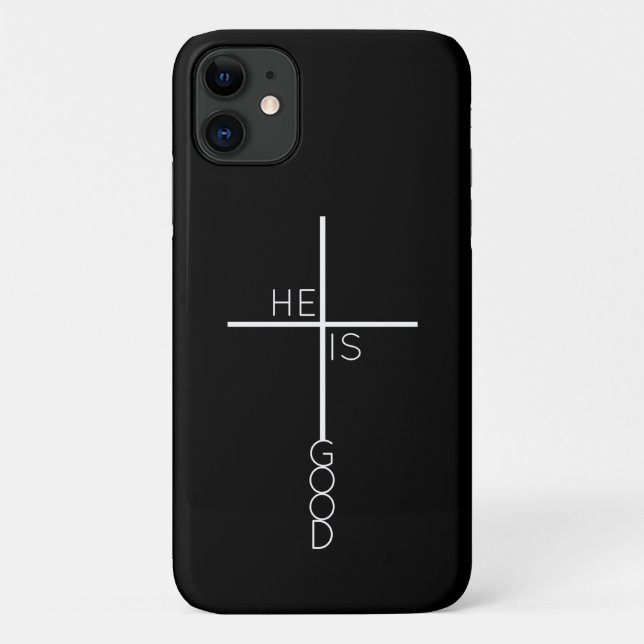 Coques Case-Mate iPhone Croix chrétienne Abstraite minimaliste moderne (Dos)