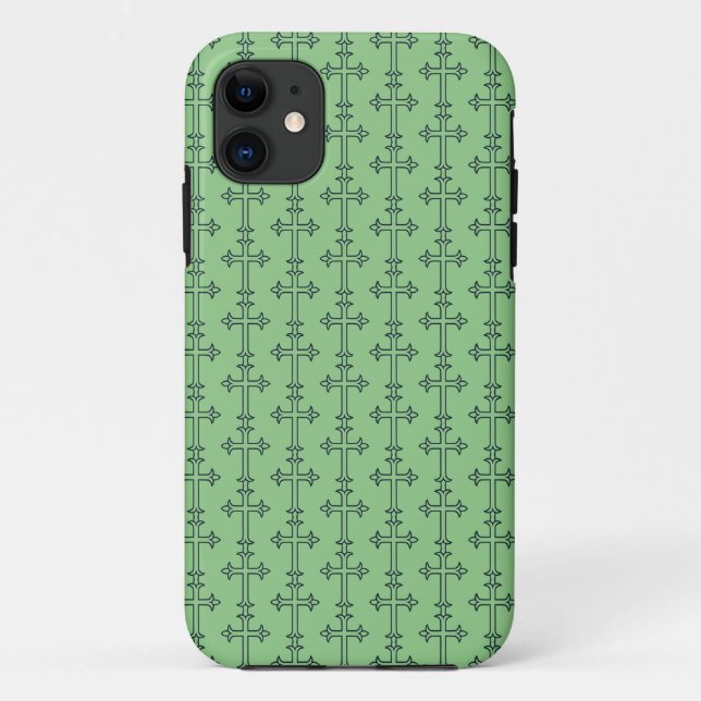 Coques Case-Mate iPhone Croix chrétienne typique (Dos)