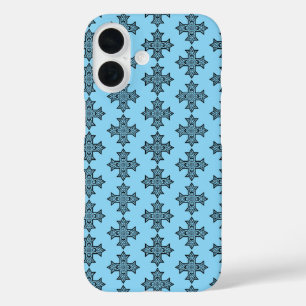 Coque Pour iPhone 16 Croix copte Premium Beaux-Arts