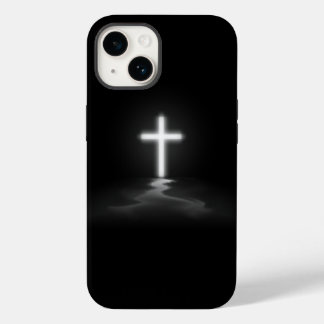 Coque Pour iPhone 14 Croix dans la fosse