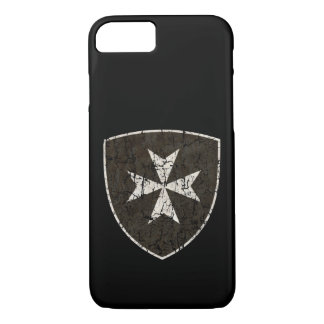 Case-Mate iPhone Case Croix de Hospitaller de chevaliers, affligée