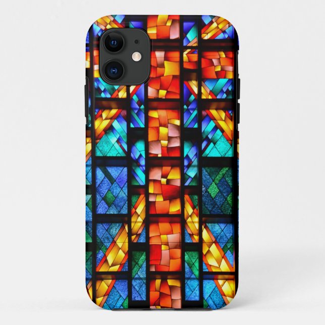 Coques Case-Mate iPhone Croix en verre tendu (Dos)