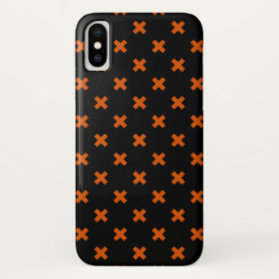 Case-Mate iPhone Case Croix orange sur le noir
