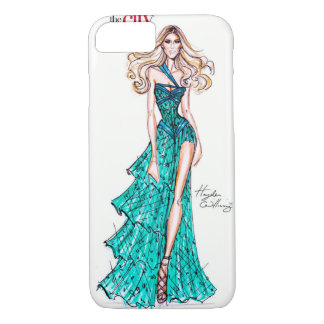 Coque iPhone 7 Croquis de mode - Sarah Jessica Parker.