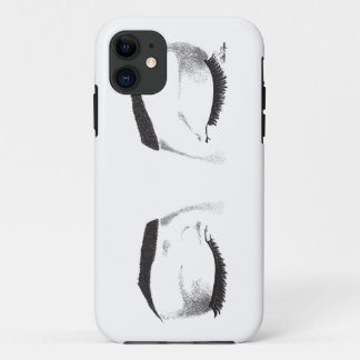 Coque iPhone 11 Croquis femelle de yeux