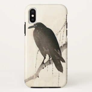 Coque Case-Mate Pour iPhone Croquis japonais d'un corbeau