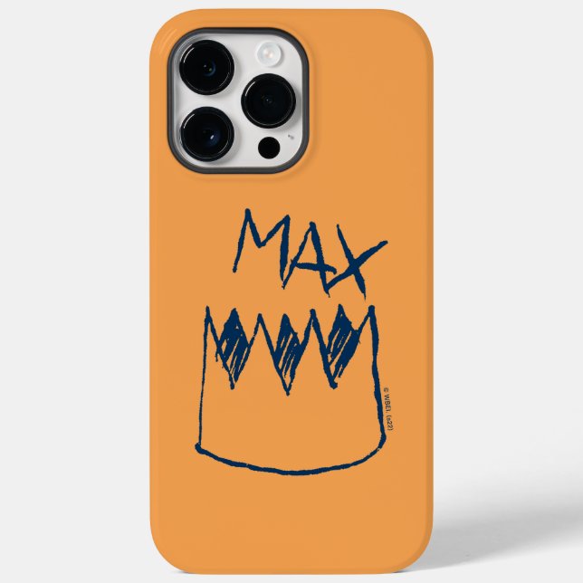 Coques Case-Mate iPhone Croquis max. et couronne (Verso)