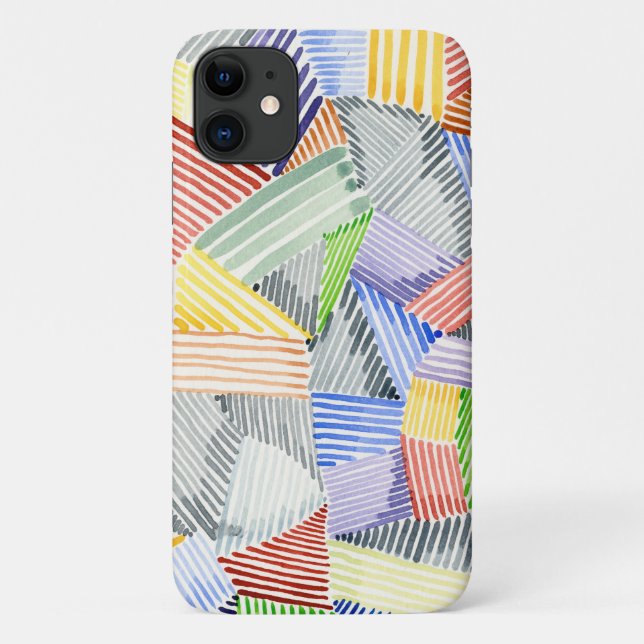 Coques Case-Mate iPhone Crosshatch Quilt I (Dos)