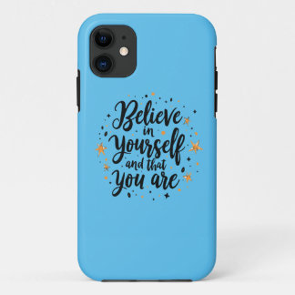 Case-Mate iPhone Case Croyez en vous-même Motivational Quote Design