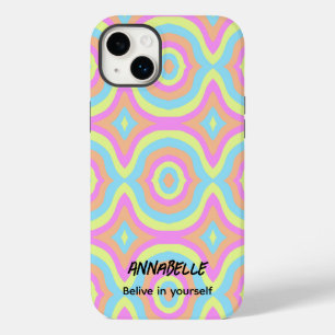 Coque Pour iPhone 14 Plus Croyez en vous Retro Stylish Coque-Mate iPhone