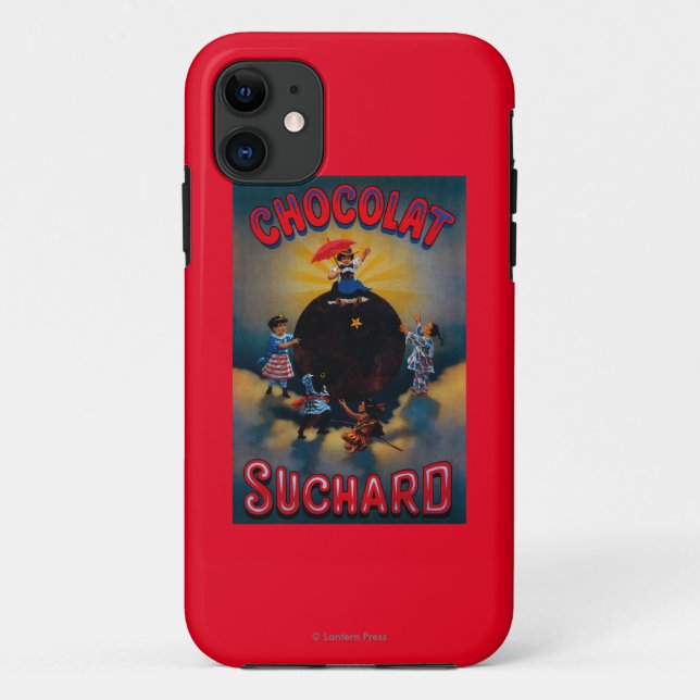 Coques Case-Mate iPhone Cru PosterEurope de Chocolat Suchard (Dos)