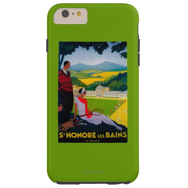 Coques Case-Mate iPhone Cru PosterEurope de Honore Les Bains (Dos)