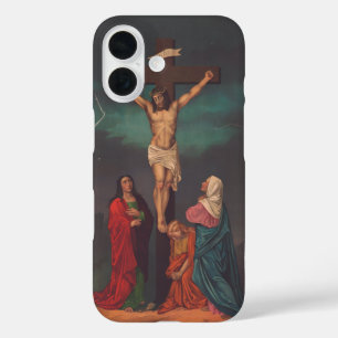 Coque Pour iPhone 16 Crucifixion de Jésus-Christ