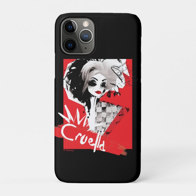 Coques Case-Mate iPhone Cruella| Collage Cruella du modèle de mode (Dos)