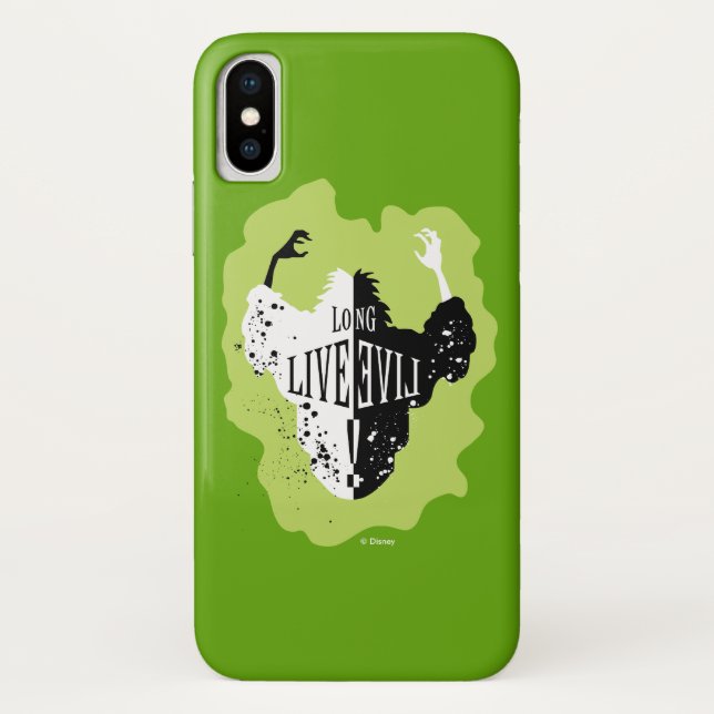 Coques Case-Mate iPhone Cruella - Vive le mal (Dos)