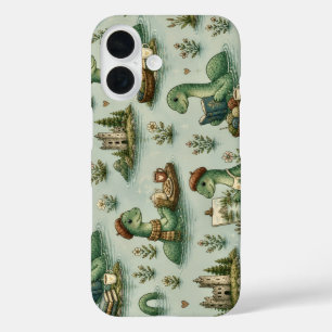 Coque Pour iPhone 16 Cryptides confortables Nessie Monstre du Loch Ness