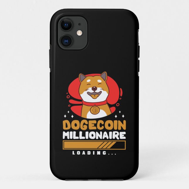 Coques Case-Mate iPhone Crypto DogeCoin Millionaire Chargement (Dos)