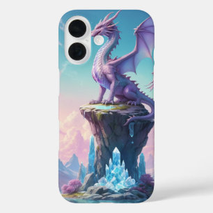 Coque Pour iPhone 16 Crystal Dragon