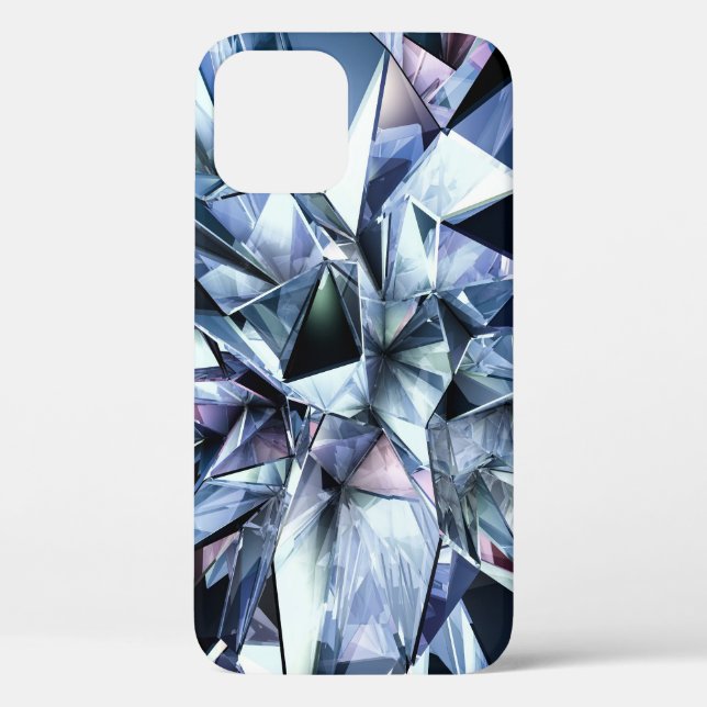 Coques Case-Mate iPhone Crystal du triangle technologique : Arrière - plan (Verso)