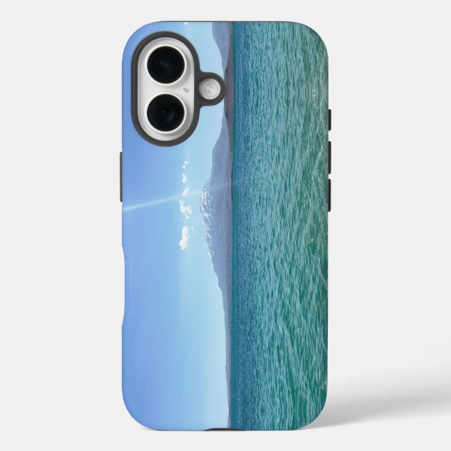 Coques Case-Mate iPhone Crystal Water View Blue Sky Beach Vibe Paisible (Verso)