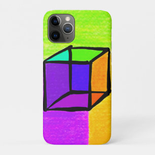 Case-Mate iPhone Case Cube Surréaliste. Design de style géométrique r