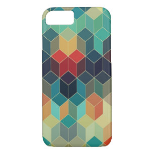 Case-Mate iPhone Case Cubes colorés cool Motif géométrique 5