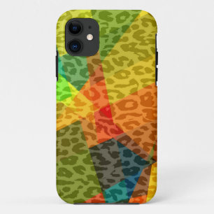 Coque Case-Mate Pour iPhone Cubisme léopard Art Abstrait Motif géométrique 4