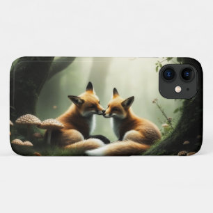 Case-Mate iPhone Case Cuddle Fox dans la forêt de Misty