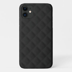 Case-Mate iPhone Case Cuir à couture noire