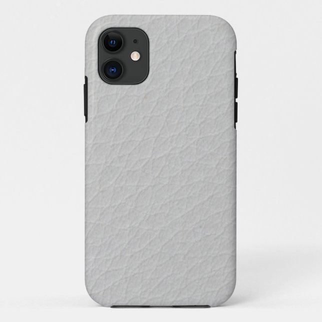 Coques Case-Mate iPhone Cuir blanc (Dos)