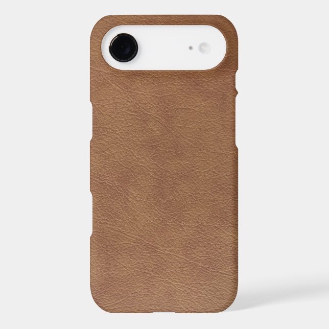 Coques Case-Mate iPhone Cuir Brown (Verso)