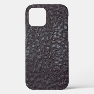 Case-Mate iPhone Case Cuir noir texturé vintage
