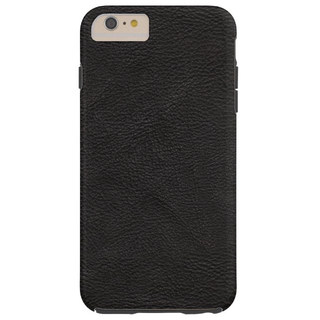 Coques Case-Mate iPhone Cuir noir texturisé (Dos)