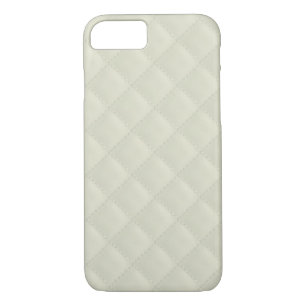 Coque iPhone 8/7 Cuir piqué par crème