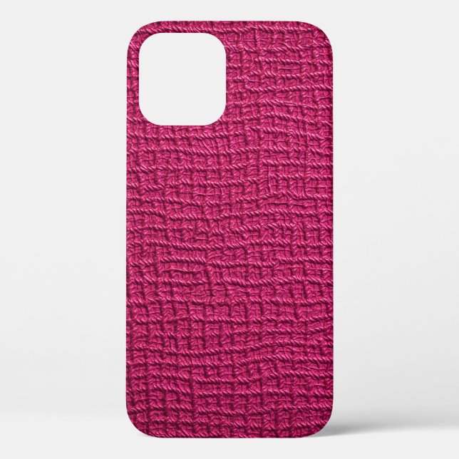 Coques Case-Mate iPhone Cuir rose (Verso)
