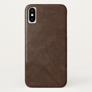 Coque Case-Mate Pour iPhone Cuir texturé Brown