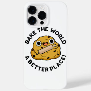 Coque Pour Pour iPhone 14 Pro Max Cuire Le Monde Un Meilleur Endroit Cute Pun De Cui