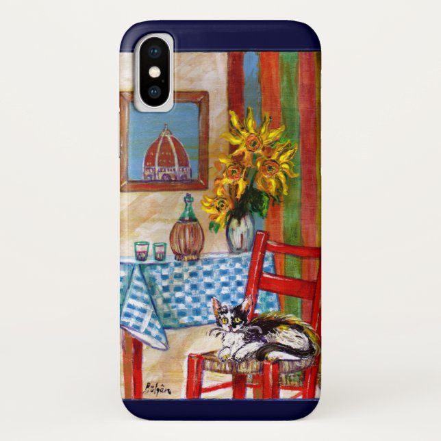 COQUES Case-Mate iPhone CUISINE ITALIENNE À FLORENCE (Dos)