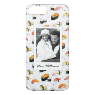 Coques Pour iPhone Cuisine japonaise  Motif de sushi  Ajouter votre p
