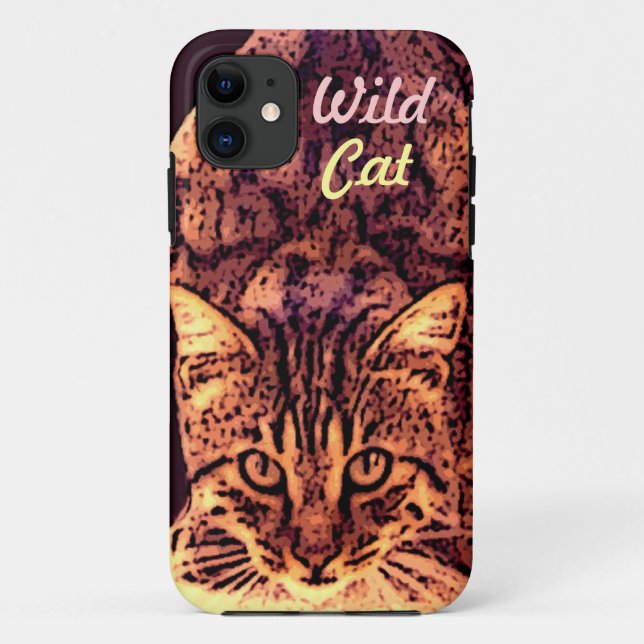COQUES Case-Mate iPhone CUISINE WILD CAT (Dos)