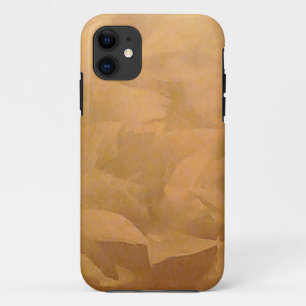 Coque iPhone 11 Cuivre Métallique Brossé à la Main