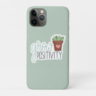 Case-Mate iPhone Case Cultiver la Positivité - Conception de Calligraphi