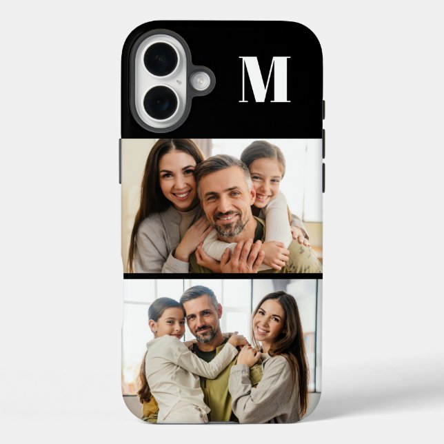 Coques Case-Mate iPhone Custom 2 Family Photo & Monogrammed (Verso)