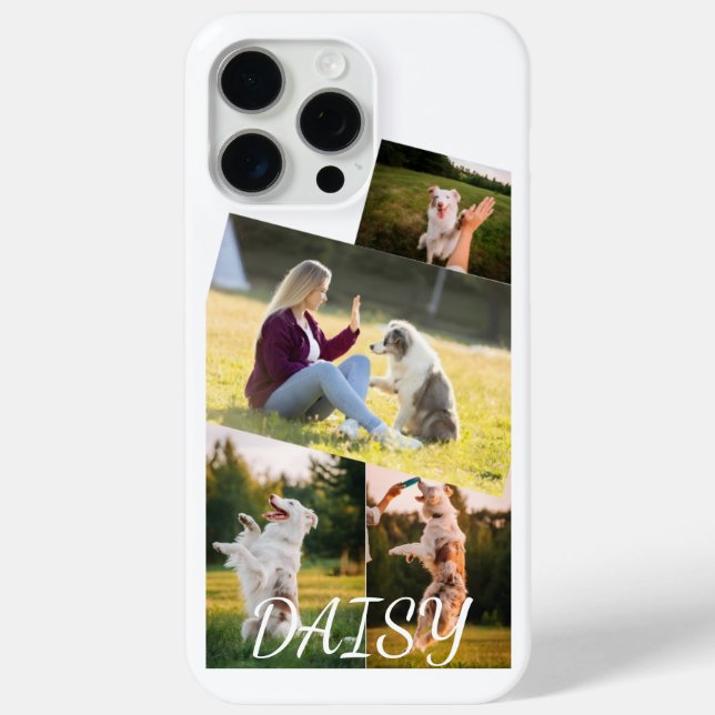 Coques Case-Mate iPhone Custom dog cat photo collage phone case (Verso)