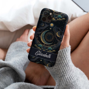 Case-Mate iPhone Case Customisé jolie lune magique phase Witchy