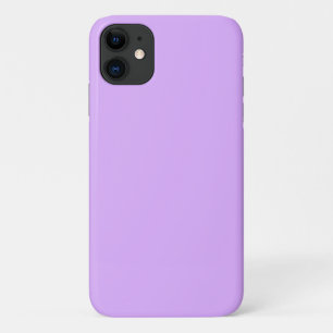 Case-Mate iPhone Case Customisé Pastel Mauve couleur solide minimaliste