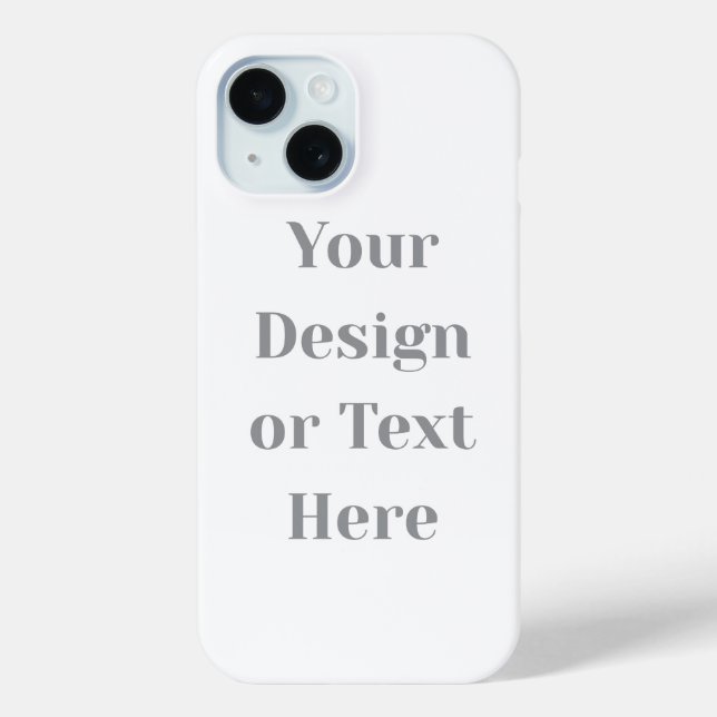 Coques Case-Mate iPhone Customizable Your Design or Text Here Personalized (Verso)