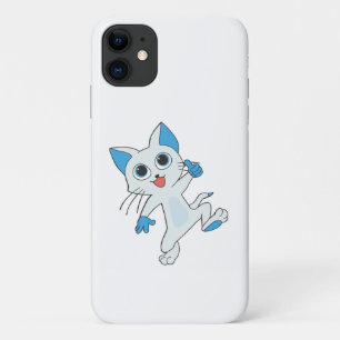 Case-Mate iPhone CASE CUT JUMPING LÉGER CYAN CUISINE AUX YEUX BLEUS, ORE
