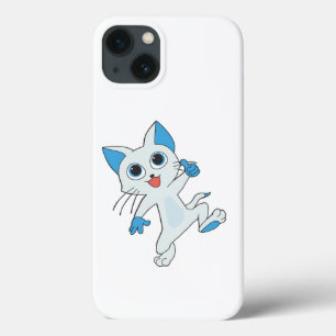 Case-Mate iPhone CASE CUT JUMPING LÉGER CYAN CUISINE AUX YEUX BLEUS, ORE